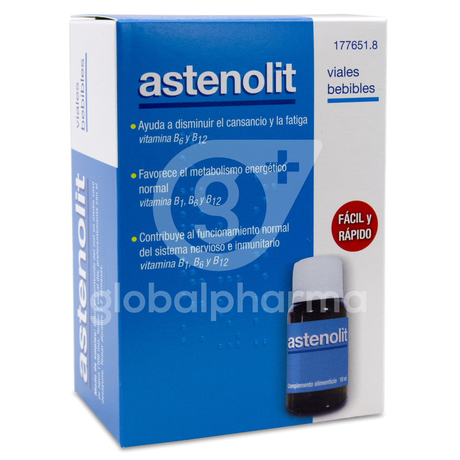 ASTENOLIT 12 VIALES BEBIBLES