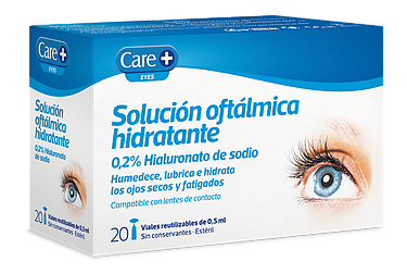 SOLUCIÓN OFTÁLMICA HIDRATANTE STADA 0.2% HIALURONATO DE SODIO 20 viales x 0,5ml