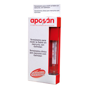 TERMOMETRO CLINICO SIN MERCURIO - APOSAN ()