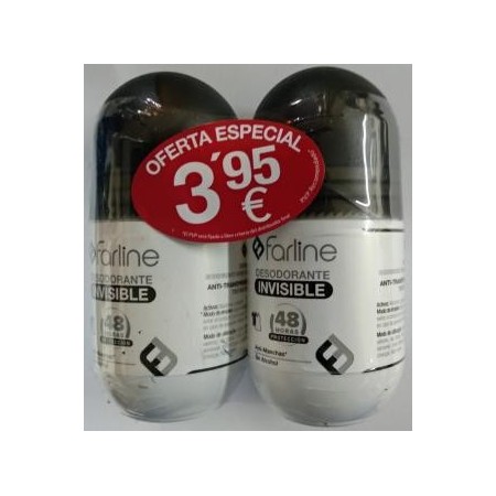 FARLINE DUPLO DESODORANTE INVISIBLE