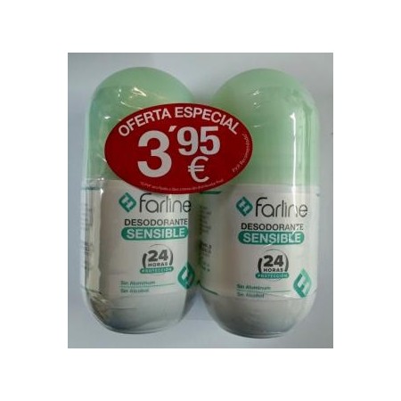 FARLINE DUPLO DESODORANTE SENSIBLE