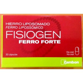 FISIOGEN FERRO FORTE 30 CÁPSULAS