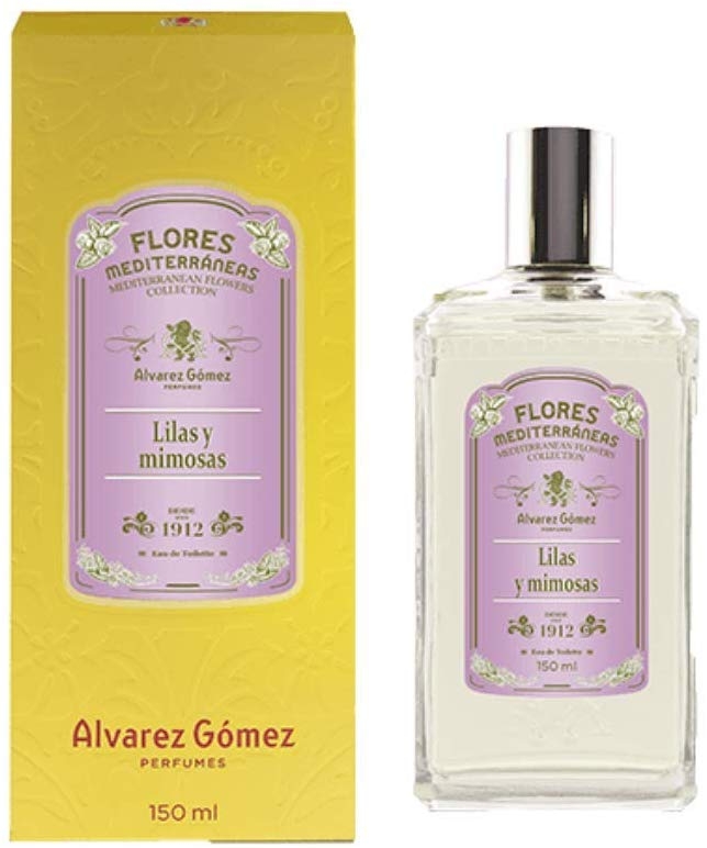 ALVAREZ GÓMEZ, FLORES MEDITERRÁNEAS LILAS Y MIMOSAS, 150 ML